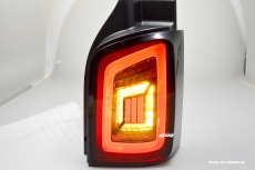 SW-Celis LED taillights for VW T5 Type 7H 7E 05-15 Black/smoke RED-Lightbar