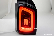 SW-Celis LED taillights for VW T5 Type 7H 7E 05-15 Black/smoke RED-Lightbar