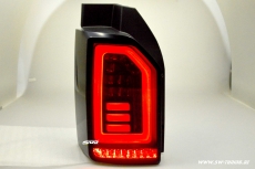 SW-Celi LED Rckleuchten fr VW T6 Typ SG 16-20 Black/smoke RED-Lightbar