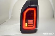SW-Celi LED Rckleuchten fr VW T6 Typ SG 16-20 Black/smoke RED-Lightbar