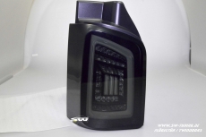 SW-Celis LED taillights for VW T5 Type 7H 7E 03-15 Black/smoke White-Lightbar for Twindoors