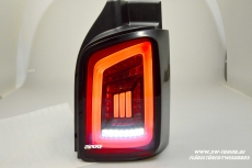 SW-Celis LED taillights for VW T5 Type 7H 7E 03-15 Black/smoke RED-Lightbar for Twindoos
