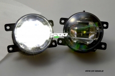 SW LED Nebelscheinwerfer schwarz fr Ford Suzuki Renault Opel Peugeot Nissan Dacia Citroen Porsche
