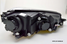 SWDRLtube Scheinwerfer VW Golf VII 12-16 LED Blinker / U-TFL R87 RED-Line black