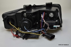 Angel Eye Scheinwerfer fr Audi A4 8E 01-04 Limo/Avant CCFL Standlichtringe Black