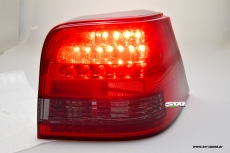 SW-Light LED Rckleuchten fr VW Golf IV 97-04 red smoke
