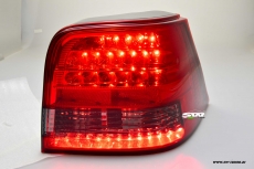SW-Light LED Rckleuchten fr VW Golf IV 97-04 red smoke