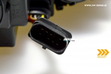 SW-Light headlights VW Polo 6R 10-17 LED U-Tube positionslight black dynamic Indicator RED-Line