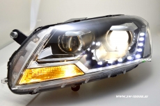 SW-Light Scheinwerfer fr VW Passat Typ 3C/36 B7 11-15 LED Standlicht Black