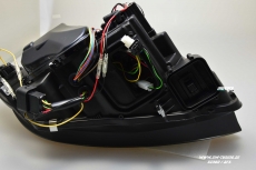 SW-Ltube Angel Eye Xenon headlights for BMW E92 E93 05-08 2 High U-LED positionslight black with AFS