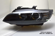 SW-Ltube Angel Eye Xenon headlights for BMW E92 E93 05-08 2 High U-LED positionslight black without AFS