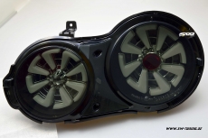 SW-Celi LED Rckleuchten fr Nissan GT-R R35 09-16 Black/smoke White-Lightbar