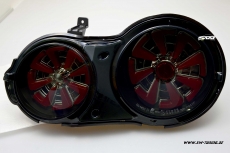 SW-Celi LED Rckleuchten fr Nissan GT-R R35 09-16 Black/smoke RED-Lightbar