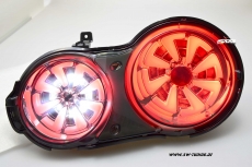 SW-Celi LED Rckleuchten fr Nissan GT-R R35 09-16 smoke White-Lightbar