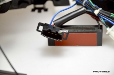 SW-Celi LED Rckleuchten fr VW Golf VI 08-12 Cherry red/clear Lightbar mit LED Blinker