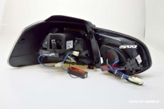 SW-Celi LED Rckleuchten fr VW Golf VI 08-12 smoke Lightbar mit LED Blinker
