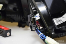 SW-Celi LED Rckleuchten fr VW Golf VI 08-12 smoke Lightbar mit LED Blinker