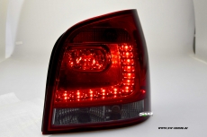 SW-Lights LED taillights for VW Polo 9N 01-05 red/smoke