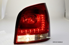 SW-Lights LED taillights for VW Polo 9N 01-05 red/smoke