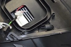 SW-DRLtube Angel Eye Xenon headlights for BMW X5 E70 07-10 High U-LED DRL black without AFS