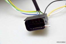 SW-DRLtube Angel Eye Xenon headlights for BMW X5 E70 07-10 High U-LED DRL black without AFS