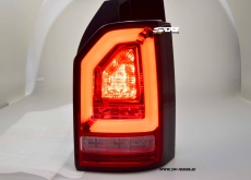 SW-Celis LED taillights for VW T6 Type SG 2016-2020 Tailgate Red / clear dynamic indicator