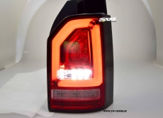 SW-Celis LED taillights for VW T6 Type SG 2016-2020 Tailgate Red / clear dynamic indicator