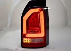 SW-Celis LED taillights for VW T6 Type SG 2016-2020 Tailgate Red / clear dynamic indicator