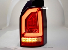 SW-Celis LED taillights for VW T6 Type SG 2016-2020 Tailgate Red / clear dynamic indicator