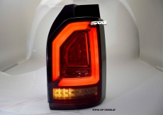 SW-Celis LED taillights for VW T6 Type SG 2016-2020 tailgate Red / smoke dynamic indicator