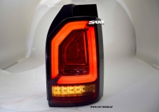 SW-Celis LED taillights for VW T6 Type SG 2016-2020 tailgate Red / smoke dynamic indicator