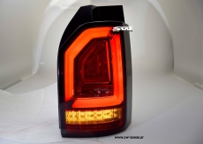 SW-Celis LED taillights for VW T6 Type SG 2016-2020 tailgate Red / smoke dynamic indicator