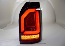 SW-Celis LED taillights for VW T6 Type SG 2016-2020 tailgate Red / smoke dynamic indicator