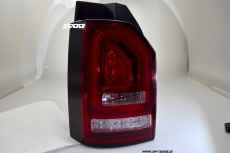 SW-Celi LED Rckleuchten fr VW T6 Typ SG 16-20 red/clear mit Wischblinker fr Werks LED