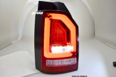SW-Celi LED Rckleuchten fr VW T6 Typ SG 16-20 red/clear mit Wischblinker fr Werks LED