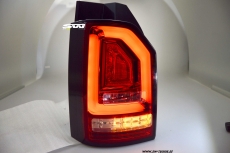 SW-Celi LED Rckleuchten fr VW T6 Typ SG 16-20 red/clear mit Wischblinker fr Werks LED