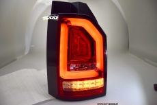 SW-Celi LED Rckleuchten fr VW T6 Typ SG 16-20 red/clear mit Wischblinker fr Werks LED