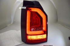 SW-Celi LED Rckleuchten fr VW T6 Typ SG 16-20 red/clear mit Wischblinker fr Werks LED
