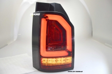 SW-Celi LED Rckleuchten fr VW T6 Typ SG 16-20 red/smoke mit Wischblinker fr Werks LED