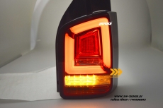 SW-Celi LED Rckleuchten fr VW T6 Typ SG 16-20 Flgeltr red/clear mit Wischblinker