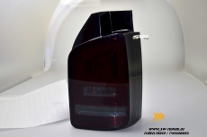 SW-Celi LED Rckleuchten fr VW T6 Typ SG 16-20 Flgeltr red/smoke mit Wischblinker