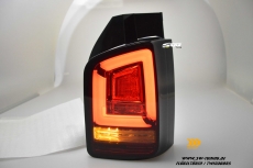 SW-Celi LED Rckleuchten fr VW T6 Typ SG 16-20 Flgeltr red/smoke mit Wischblinker