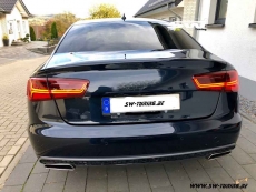 SW-Celi LED taillights Audi A6 4G Sedan 11-14 red clear Lightbar dynamic LED indicator