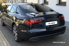 SW-Celi LED taillights Audi A6 4G Sedan 11-14 red clear Lightbar dynamic LED indicator