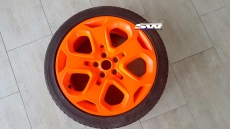 Sprhfolie Foliatec Neon ORANGE 2x400ml + 2x400ml grundierer 43,72EUR/1l