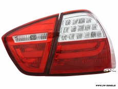 SW-Celi LED taillights for 3Series BMW E90 sedan 05-08 red smoke Lightbar (not 335d)