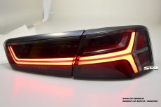 SW-Celi LED taillights Audi A6 4G Sedan 11-14 red clear Lightbar dynamic LED indicator