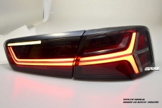 SW-Celi LED taillights Audi A6 4G Sedan 11-14 red clear Lightbar dynamic LED indicator