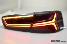 SW-Celi LED taillights Audi A6 4G Sedan 11-14 red clear Lightbar dynamic LED indicator