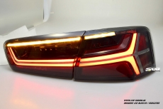 SW-Celi LED taillights Audi A6 4G Sedan 11-14 red clear Lightbar dynamic LED indicator